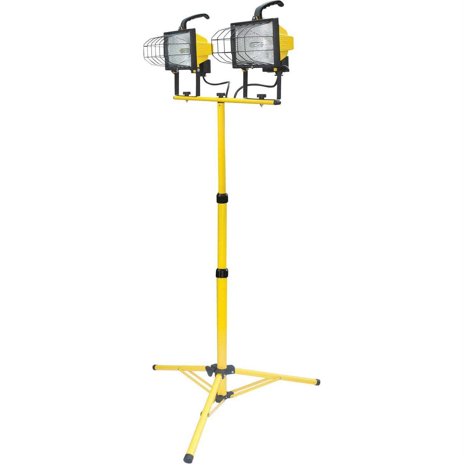 USW 500 Watt Halogen Quartz Portable Light with Tripod - Cheap Fitting