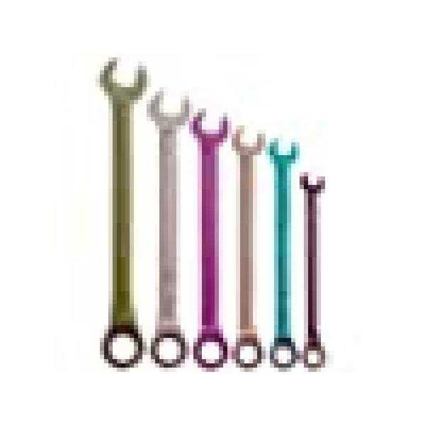 Pittsburgh Color SAE Ratcheting Combination Wrench Set - Cheap Fitting