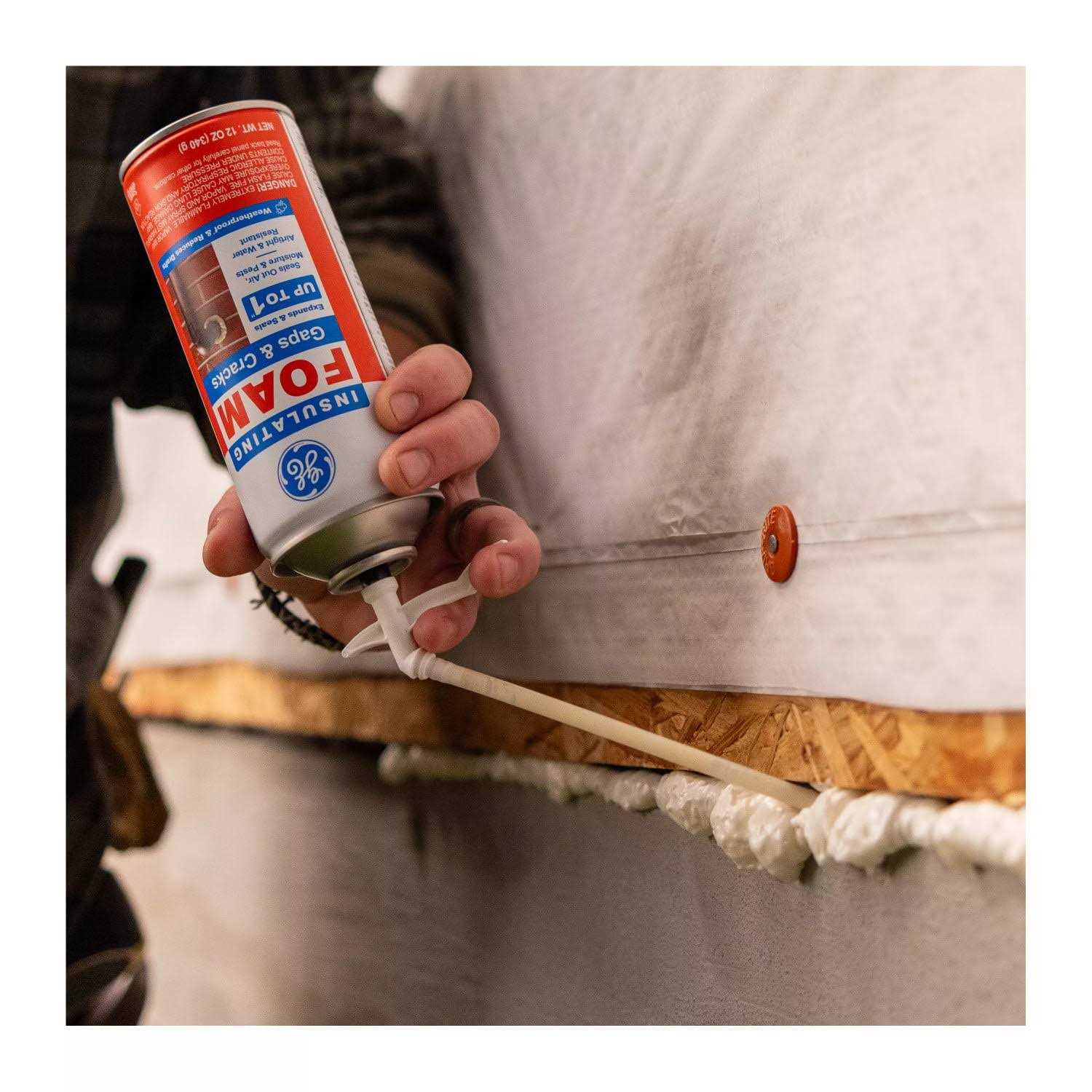 GE Gaps & Cracks Insulating Foam - Cheap Fitting