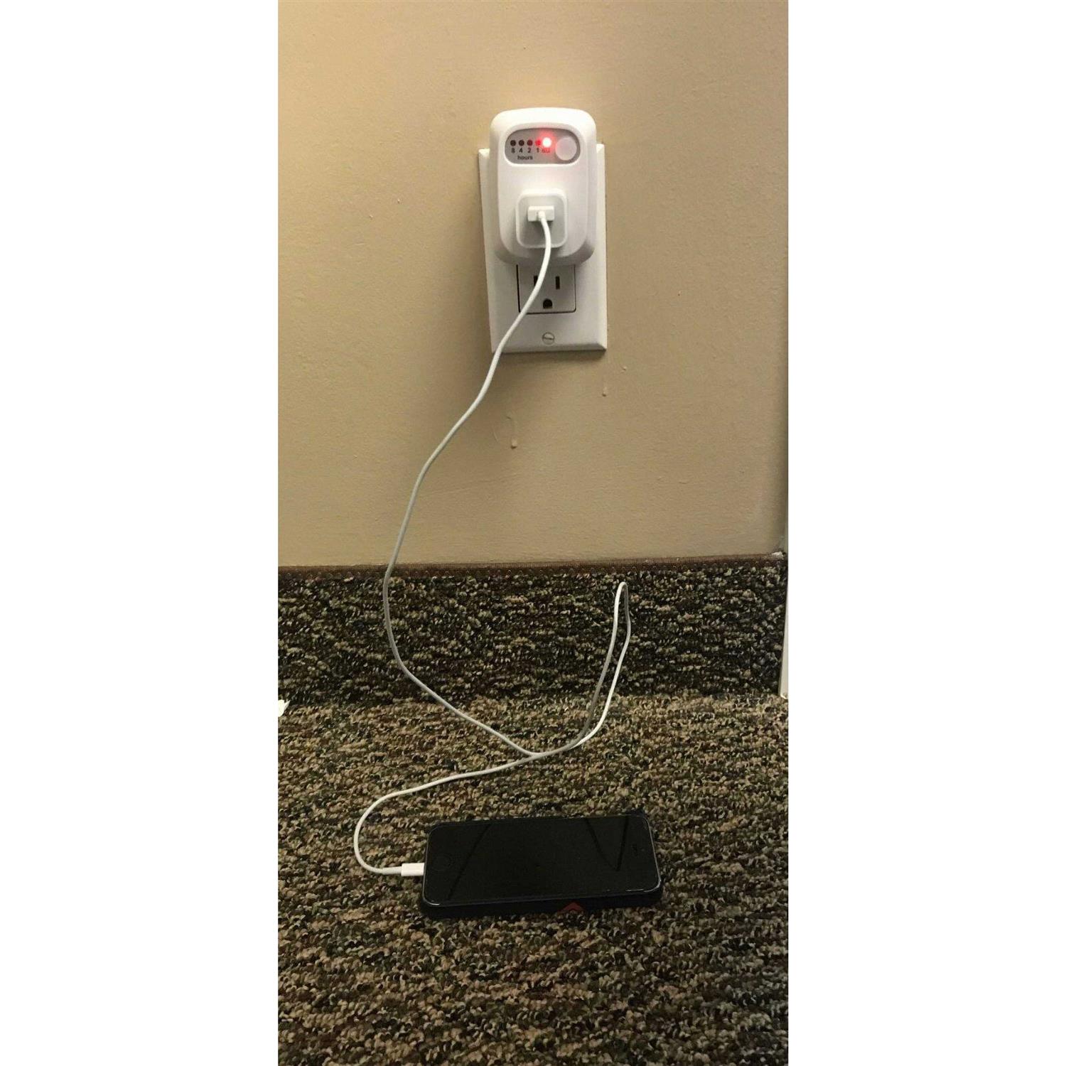 Simple Touch Auto Shut-Off Safety Outlet 30 min 15 min 10 min 5 min Countdown Timer with Hold option - Cheap Fitting