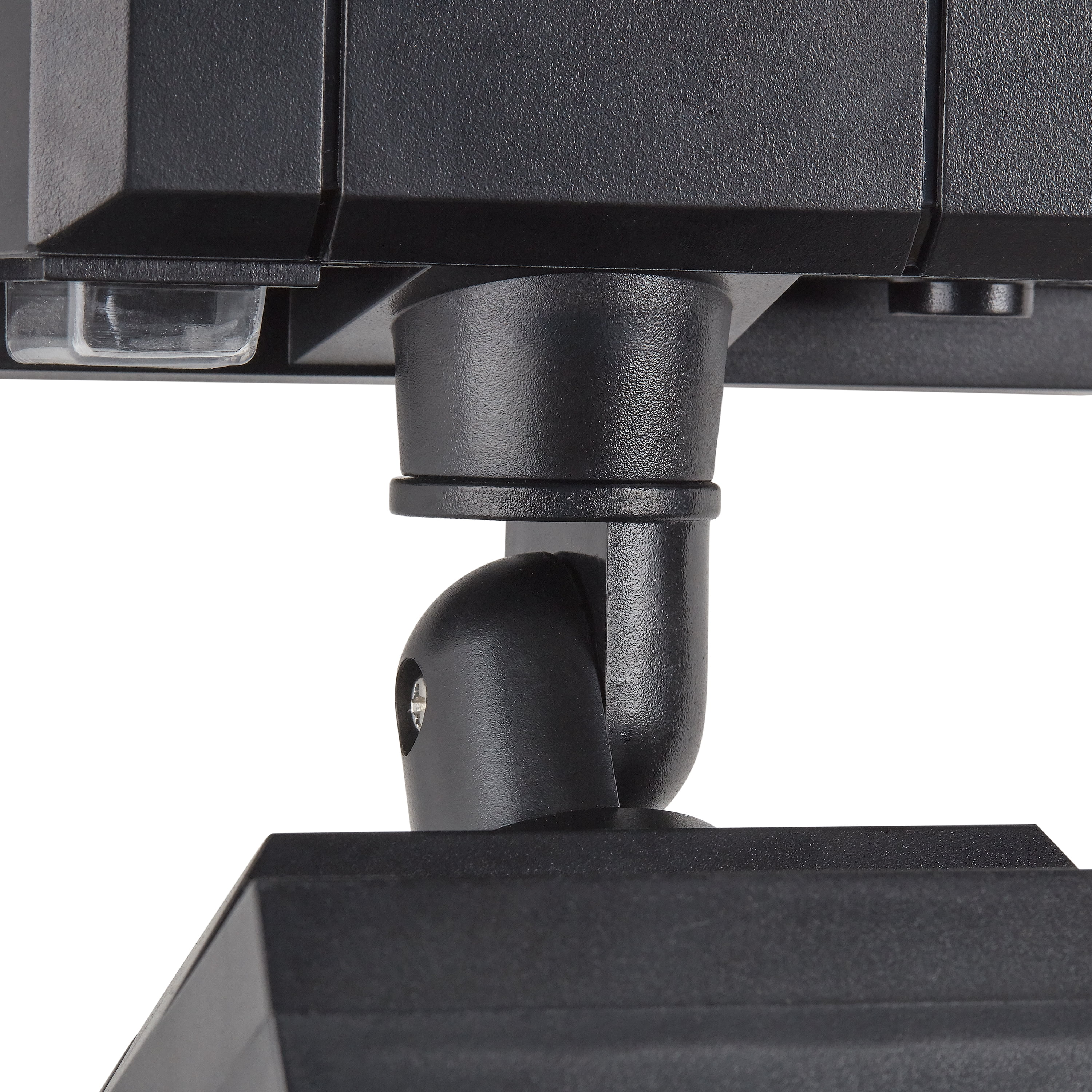 Hyper Tough Solar Three Head LED Motion Sensing Security Flood Light, Outdoor, Black, 2000 Lumen - Cheap Fitting