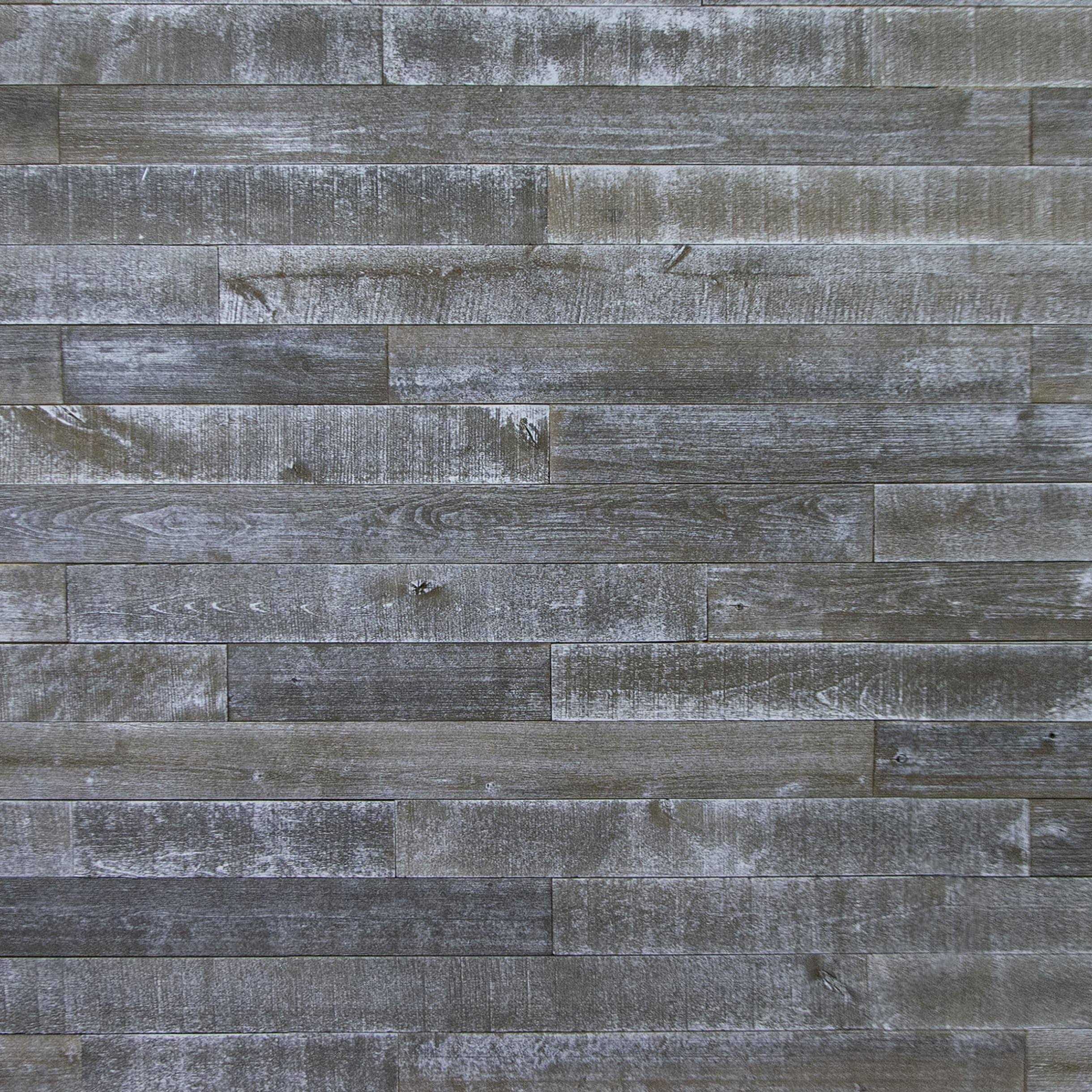 Design Innovations 4.3125-in x 4-ft Painted Gray Spruce Pine Fir Wall Plank 51007 - Cheap Fitting