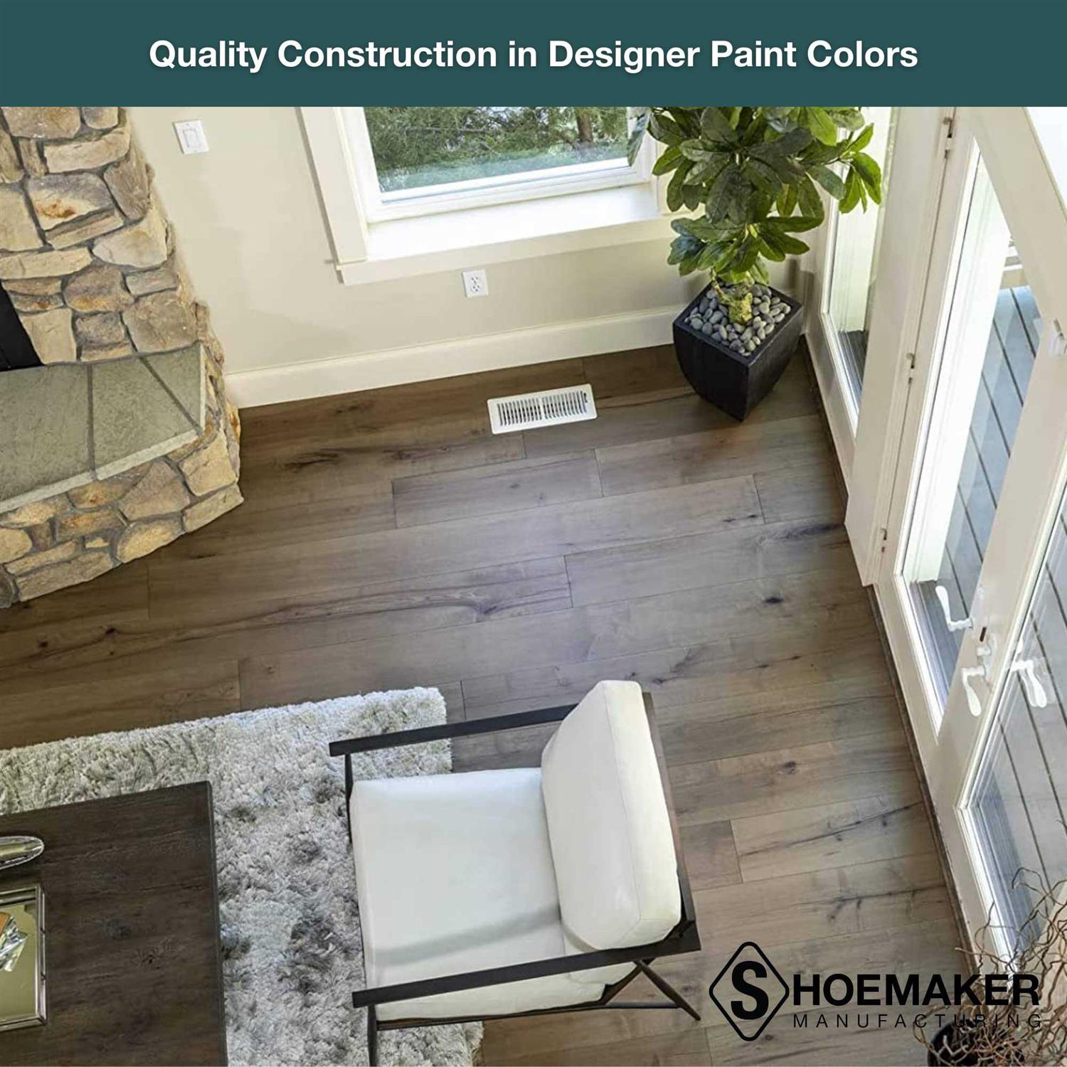 Shoemaker Manufacturing Premium Floor Register - Cheap Fitting