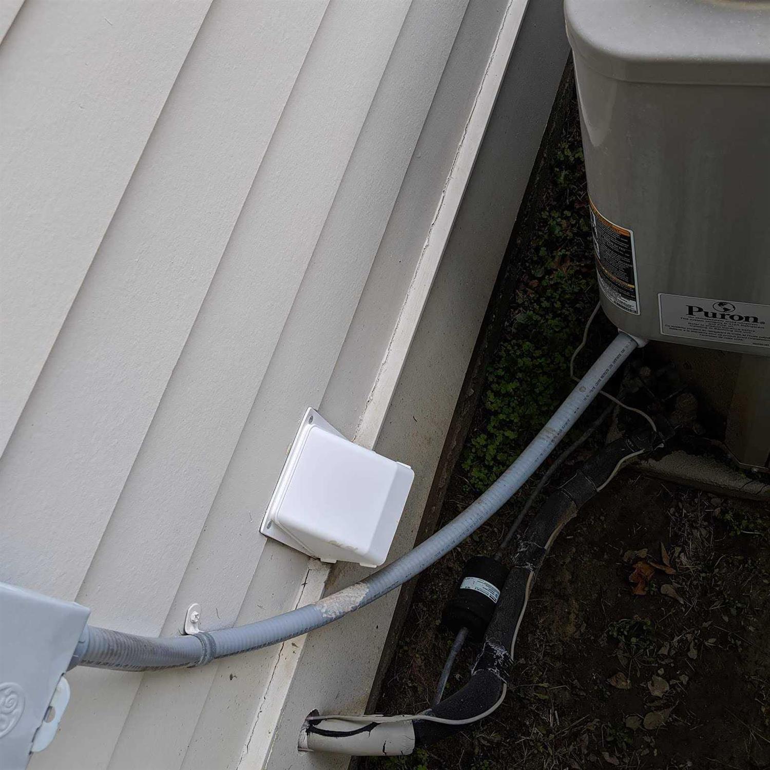 DWALE Liquid-Tight Conduit and Connector Kit,Flexible Non Metallic Liquid Tight Electrical Conduit Electrical Conduit Kit,with4 - Cheap Fitting