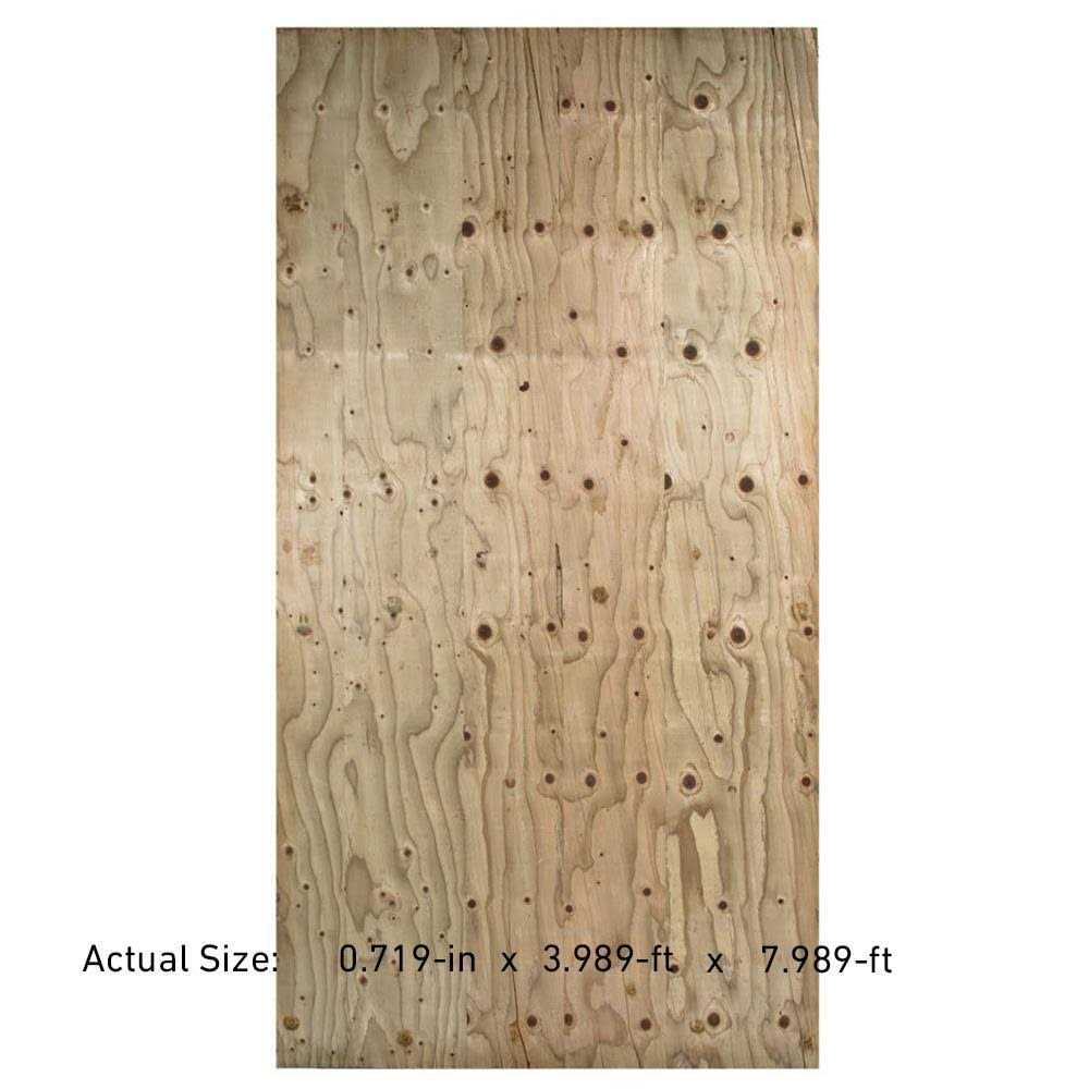 Severe Weather 3/4-in x 4-ft x 8-ft Douglas Fir Plywood Sheathing 476162 - Cheap Fitting
