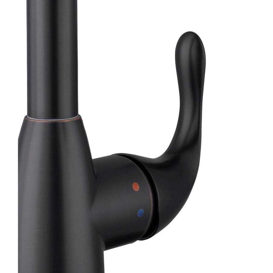 Glacier Bay Market Single-Handle Pull-Down Kitchen Faucet with TurboSpray and FastMount in Matte Black 1002 846 208 - Cheap Fitting