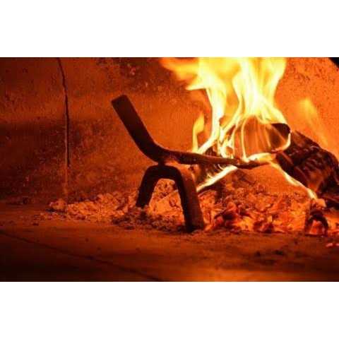 Pizza Oven Andiron - Cheap Fitting