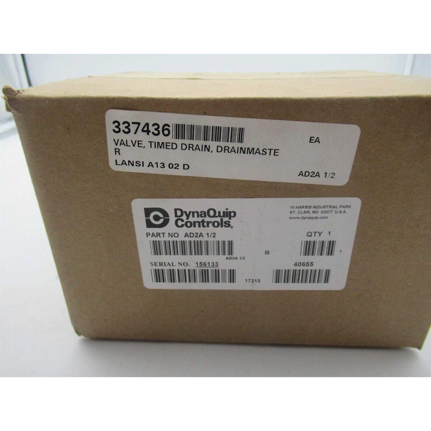 Dynaquip Controls AD2A Auto Drain Valve - Cheap Fitting