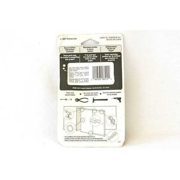 Prime-Line Roller Wardrobe Door N 6512 - Cheap Fitting