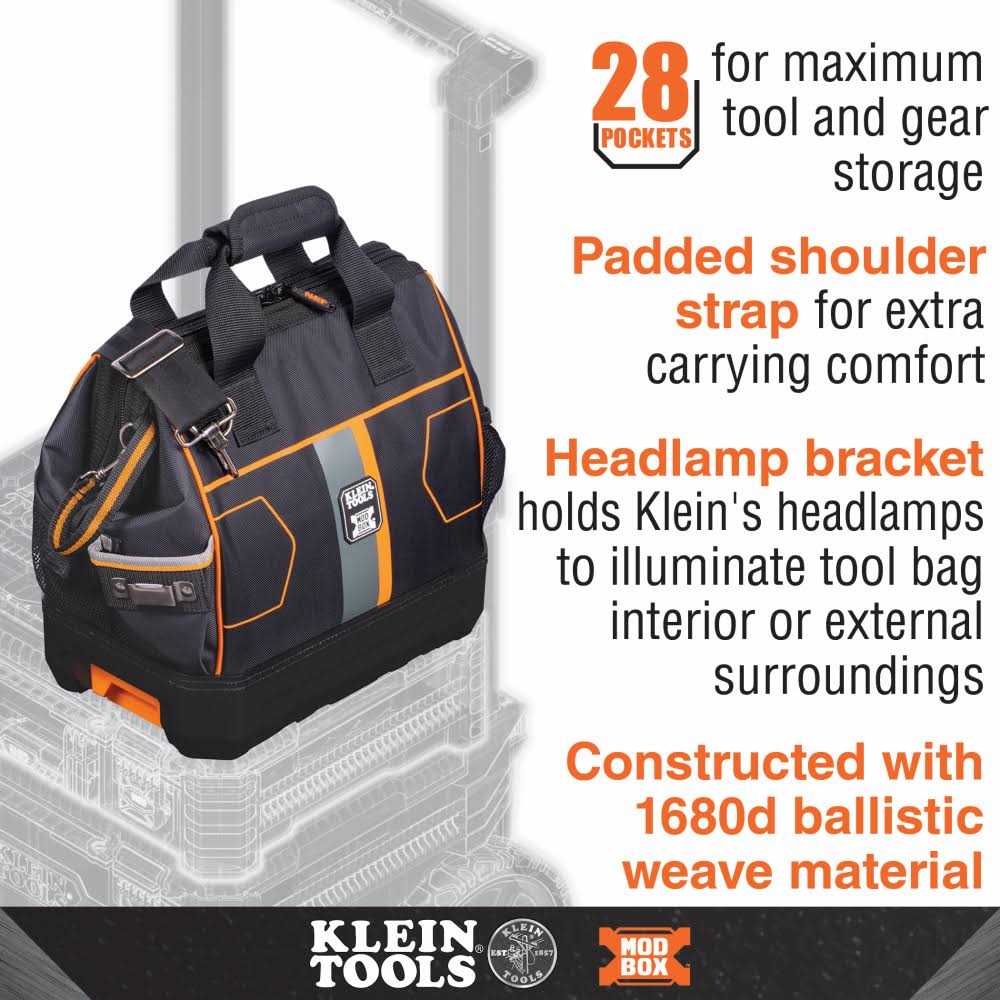 Klein Tools 62203MB MODbox Tool Bag - Cheap Fitting