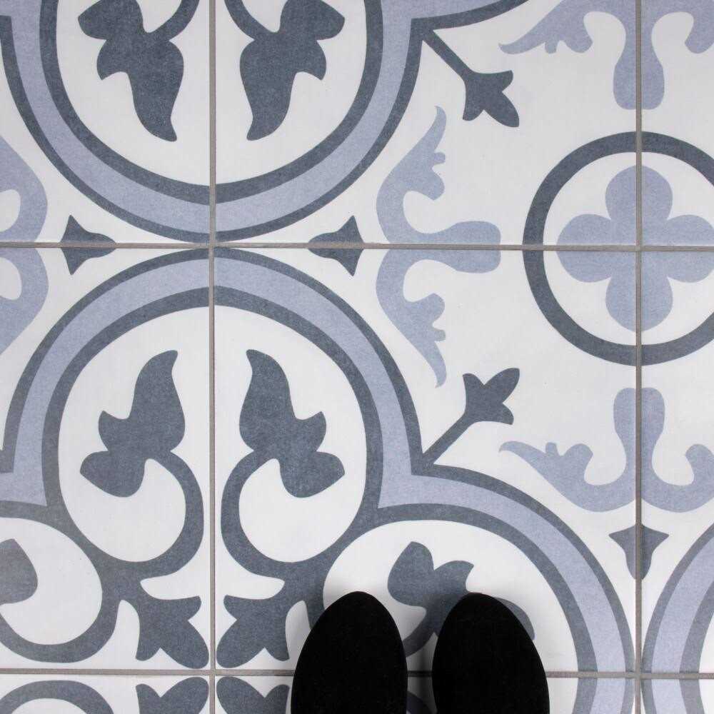 Merola Tile Amberes Classic II 13 in. x 13 in. Ceramic Floor and Wall Tile - Cheap Fitting