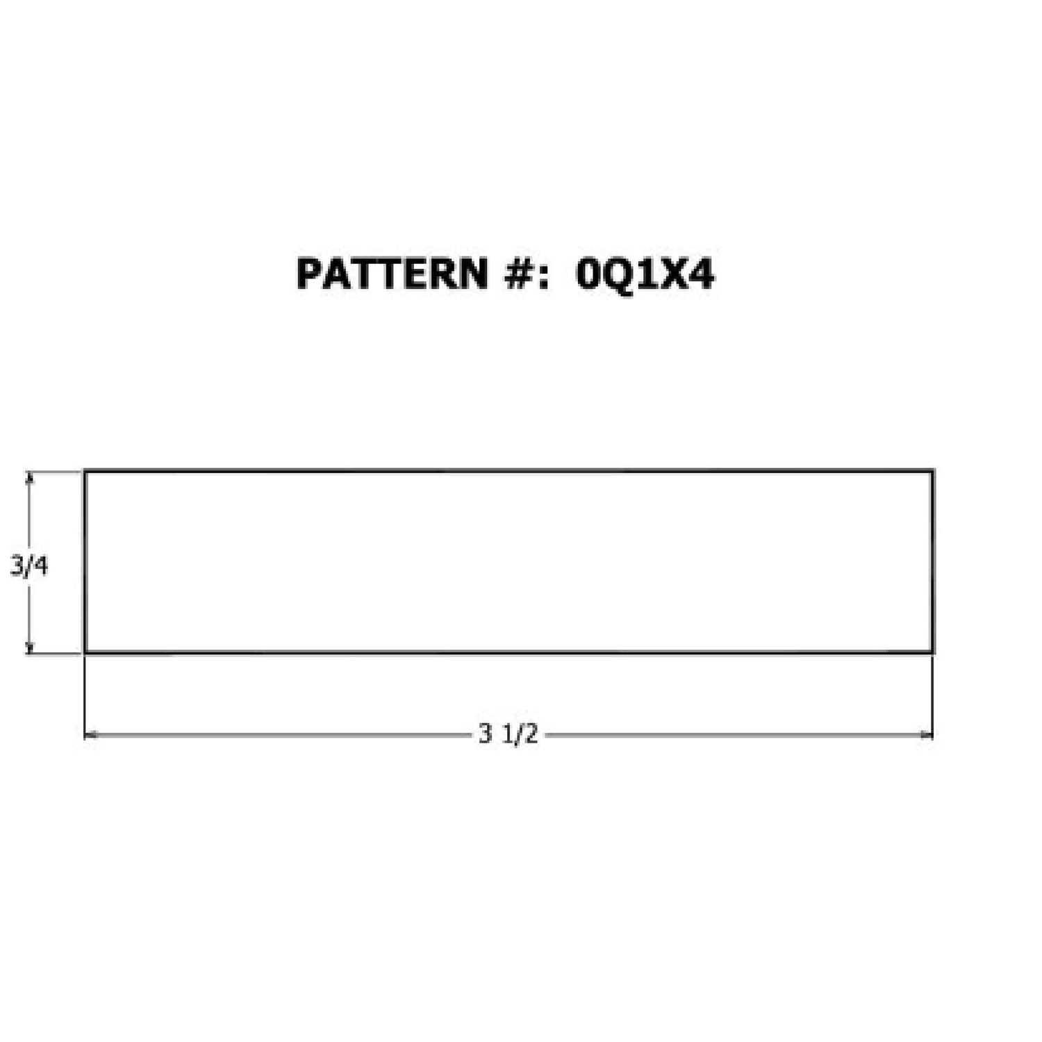 Alexandria Moulding 4 in. W x 4 ft. L x 1 in. Pine Board 0Q1X4-70048C - Cheap Fitting