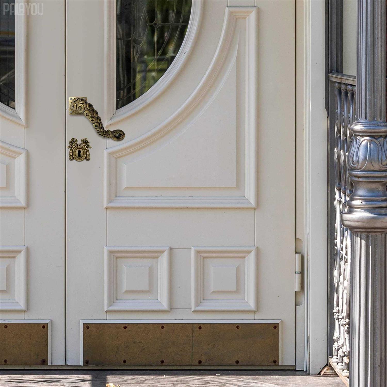 palayou vintage octopus door Handles Gold door Handles indoor & outdoor - Cheap Fitting