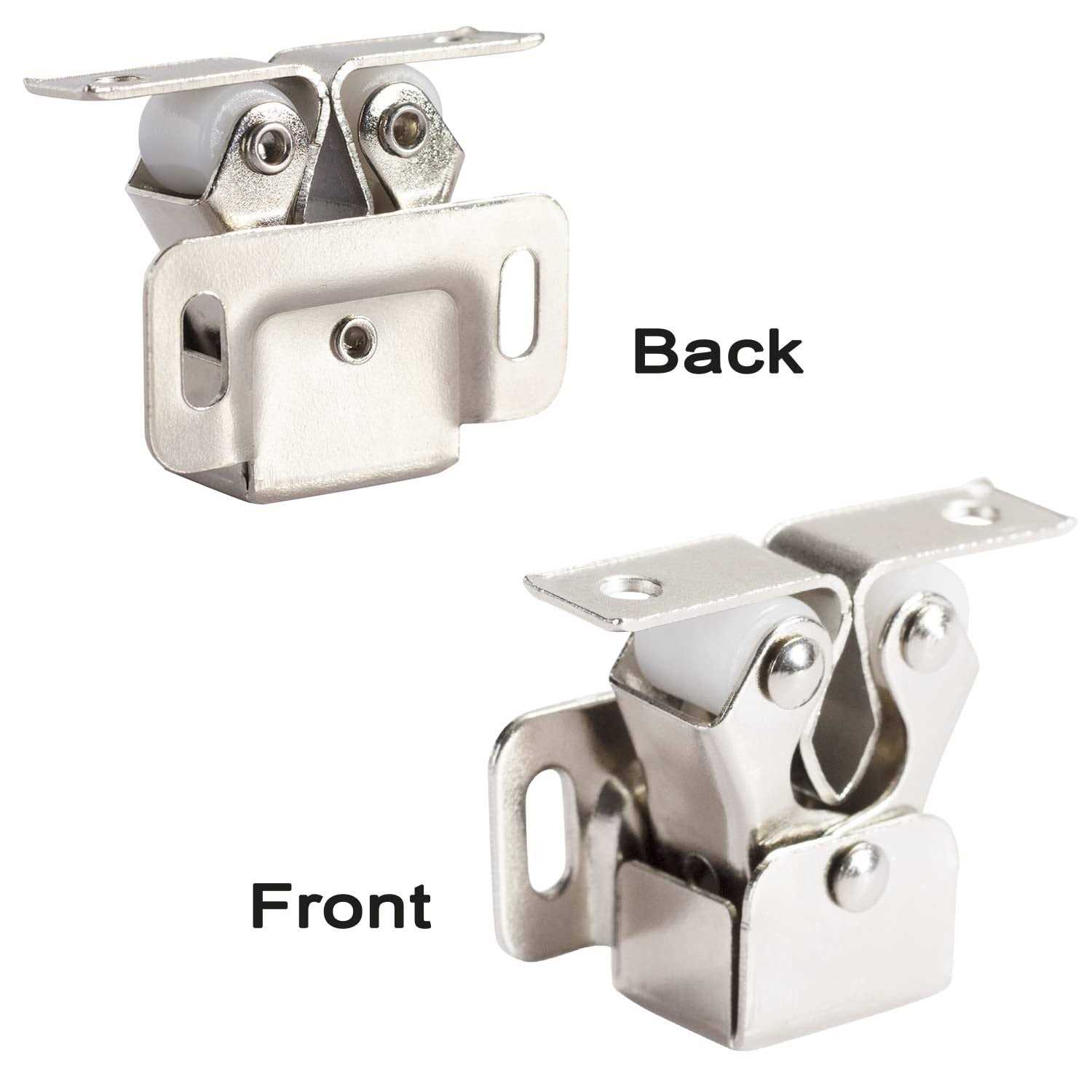 Keenkee Cabinet Latch Double Roller Catch Hardware for Cupboard Closet Cabinet Door Latches and Catches - Cheap Fitting