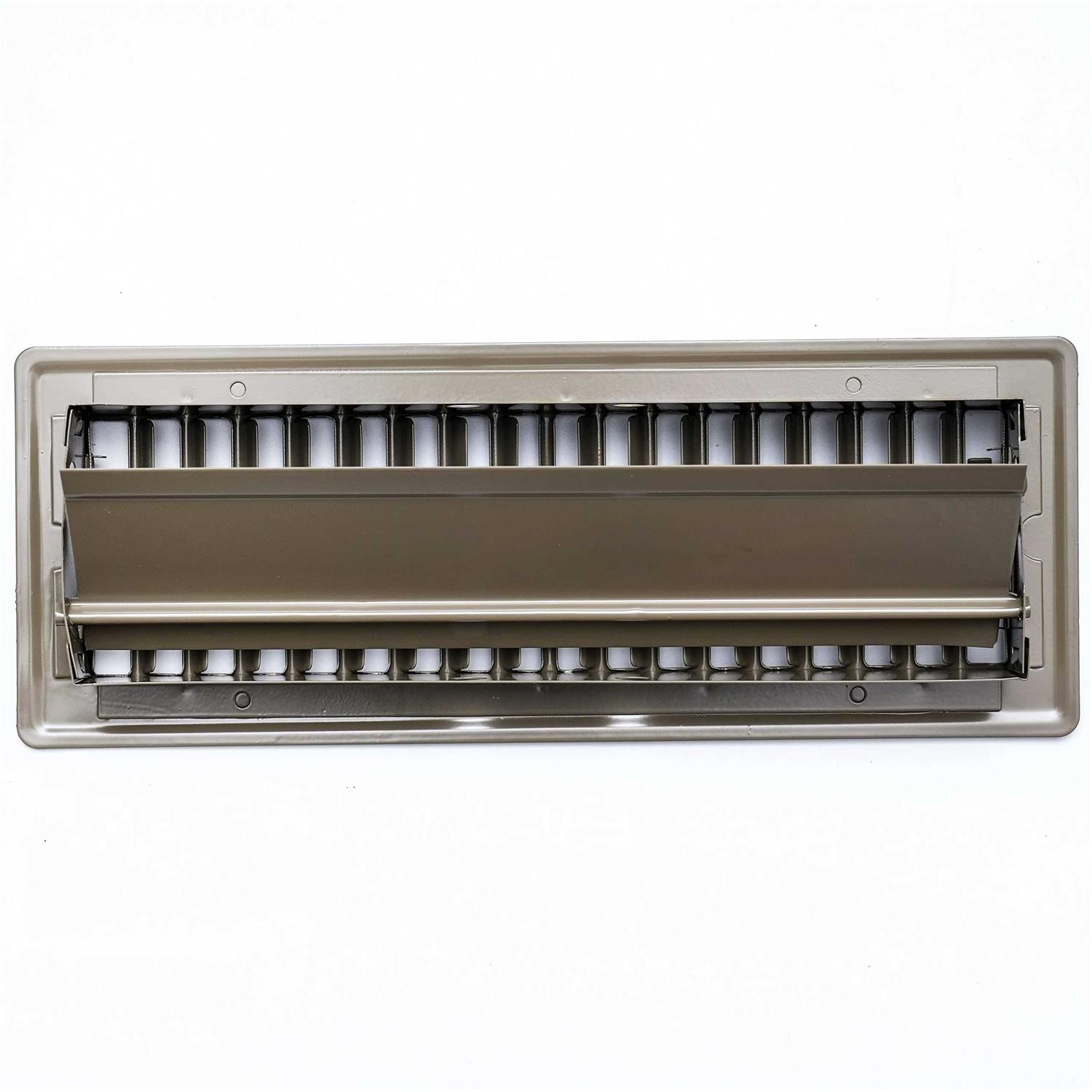 Handua Floor Register with Louvered Design Heavy Duty Walkable Design with Damper - Cheap Fitting