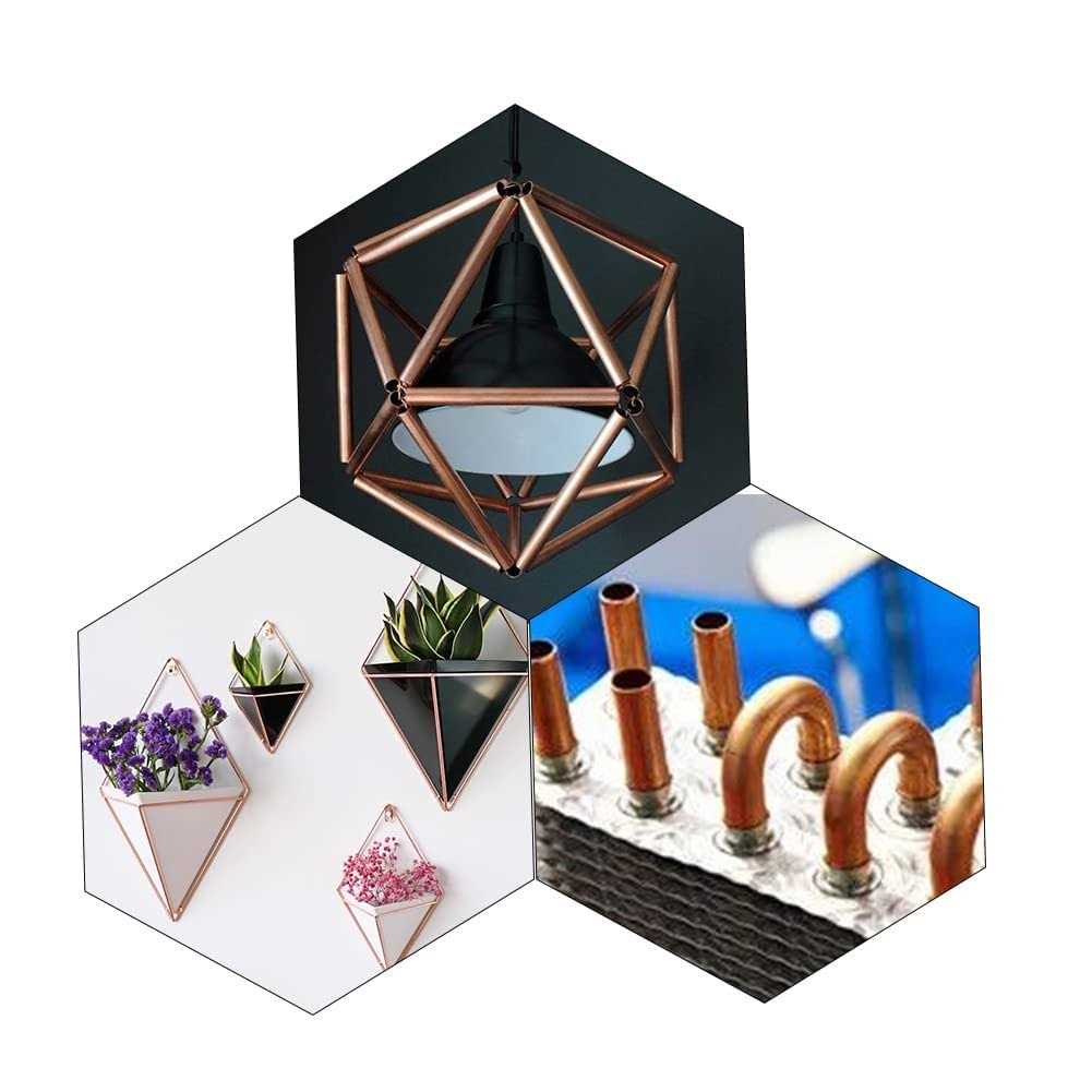 Tynulox OD 99.9% Copper Tube 0.5mm Wall × 300mm Length × - Cheap Fitting