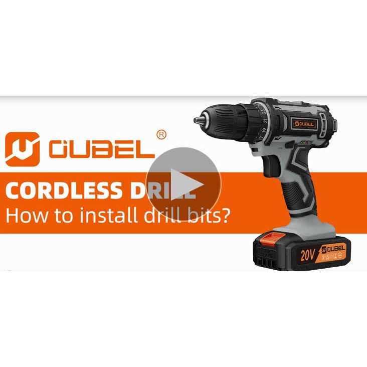 Drill Set, OUBEL 20V Cordless Drill with Battery and Charger Home Electric Power Drill Cordless - Cheap Fitting