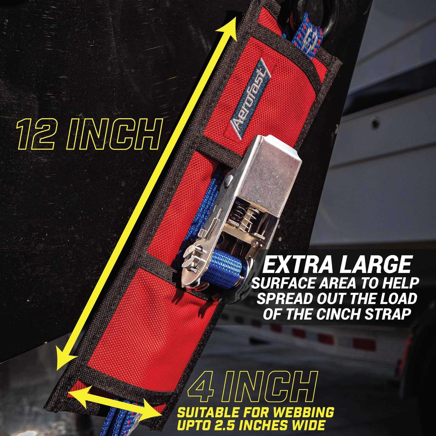 Protection Padded Sleeve Straps for Tie Downs by Aerofast. Ratchet Sleeve to Prevent Damage to Your Boat, Jetski, or Waverunner - Cheap Fitting