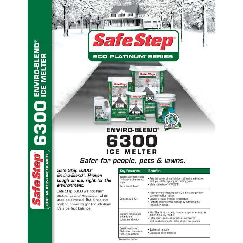 Safe Step Power 6300 Enviro-Blend Ice Melter - Cheap Fitting
