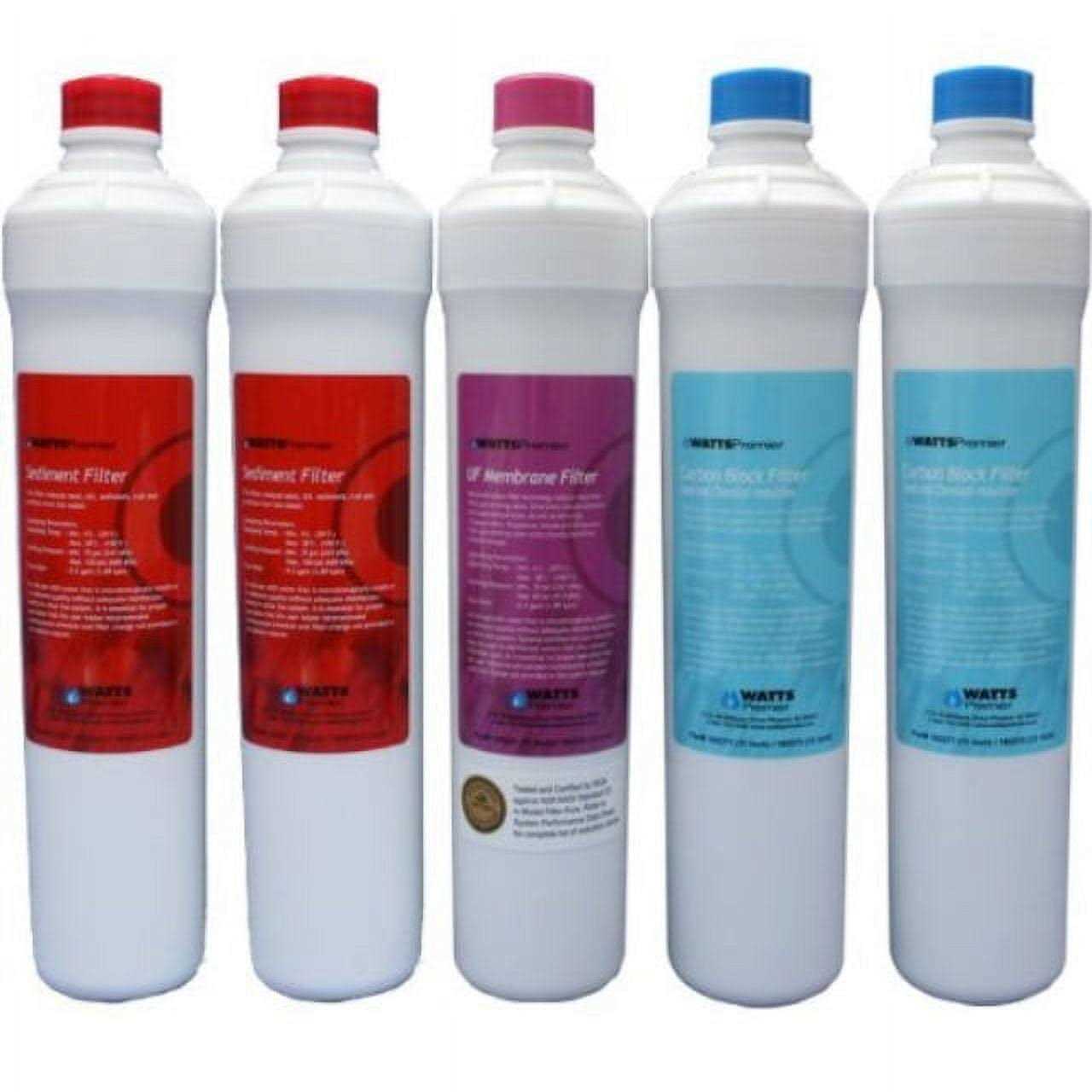Watts Premier 560039 Uf-3 Ultra Filtration 5-Filter Annual Replacement - Cheap Fitting