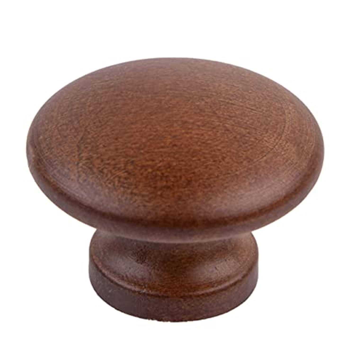 Walnut Wood Drawer Knob - Cheap Fitting