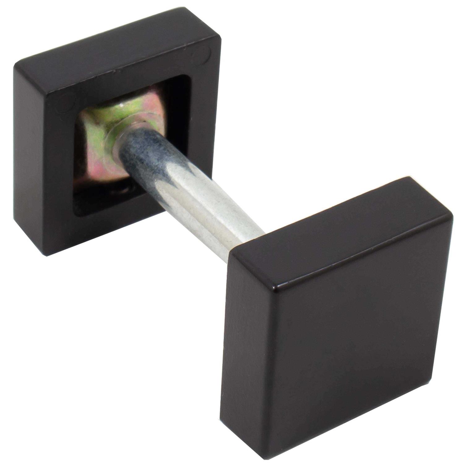 Stone Harbor Hardware Round Handleset Hole Cover Fits 1-3/8 inch to 2-1/4 inch Thick Doors - Cheap Fitting