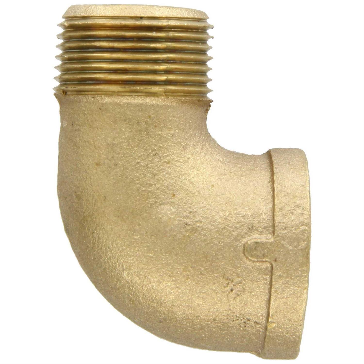 Anderson Metals 38116 Red Brass Pipe Fitting 90 Degree Street Elbow - Cheap Fitting