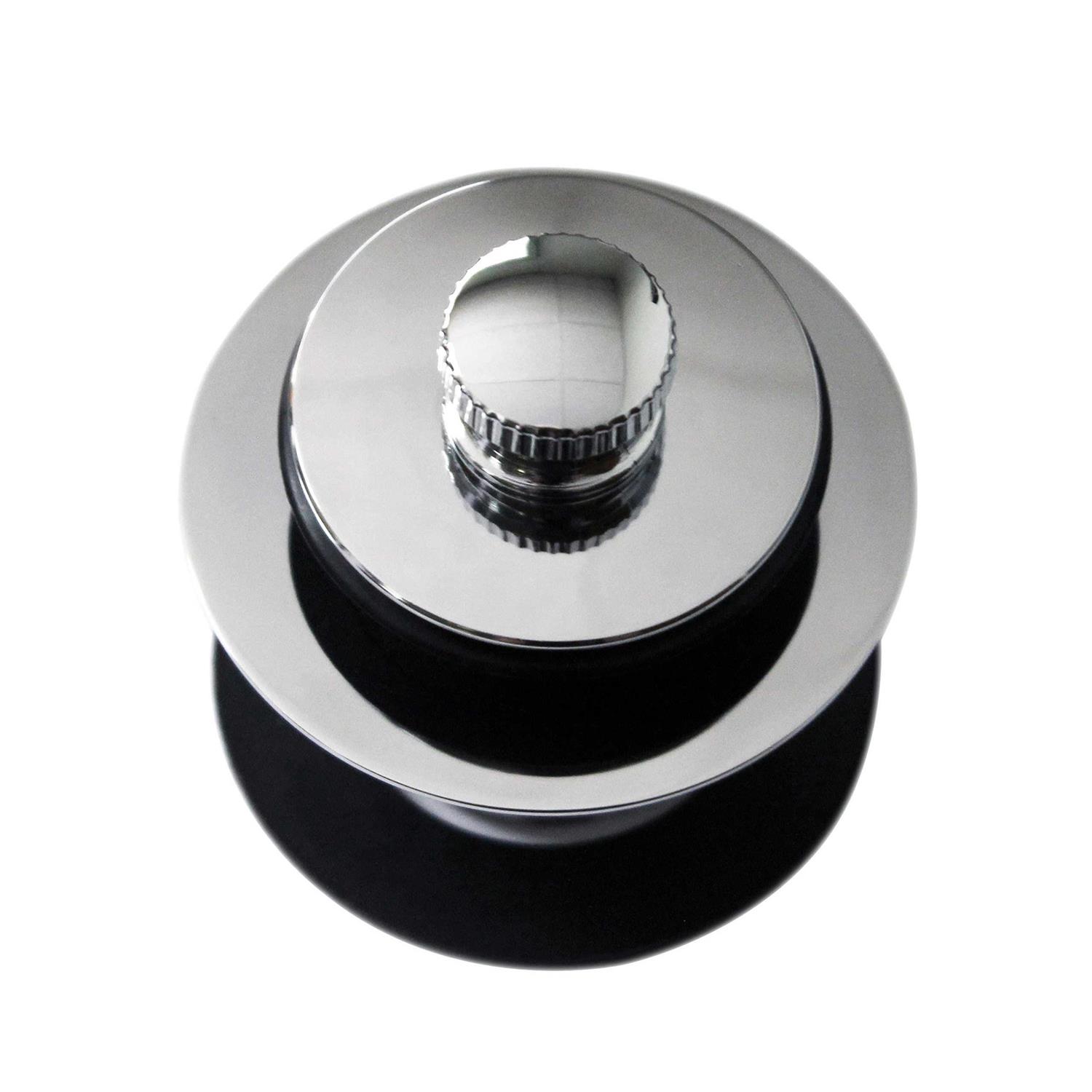 Westbrass 1-3/8 in. NPSM Fine Thread Twist-and-Close Bath Drain Plug in Chrome - Cheap Fitting