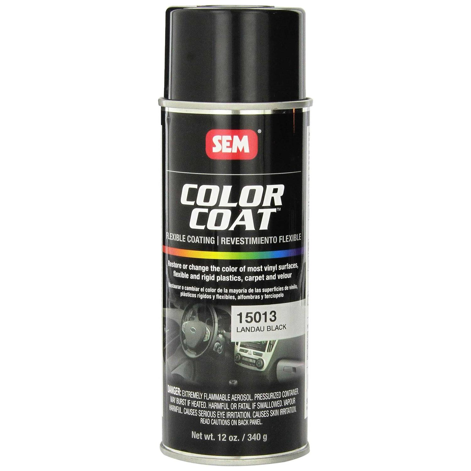 SEM 15243 Color Coat Satin Black - Cheap Fitting