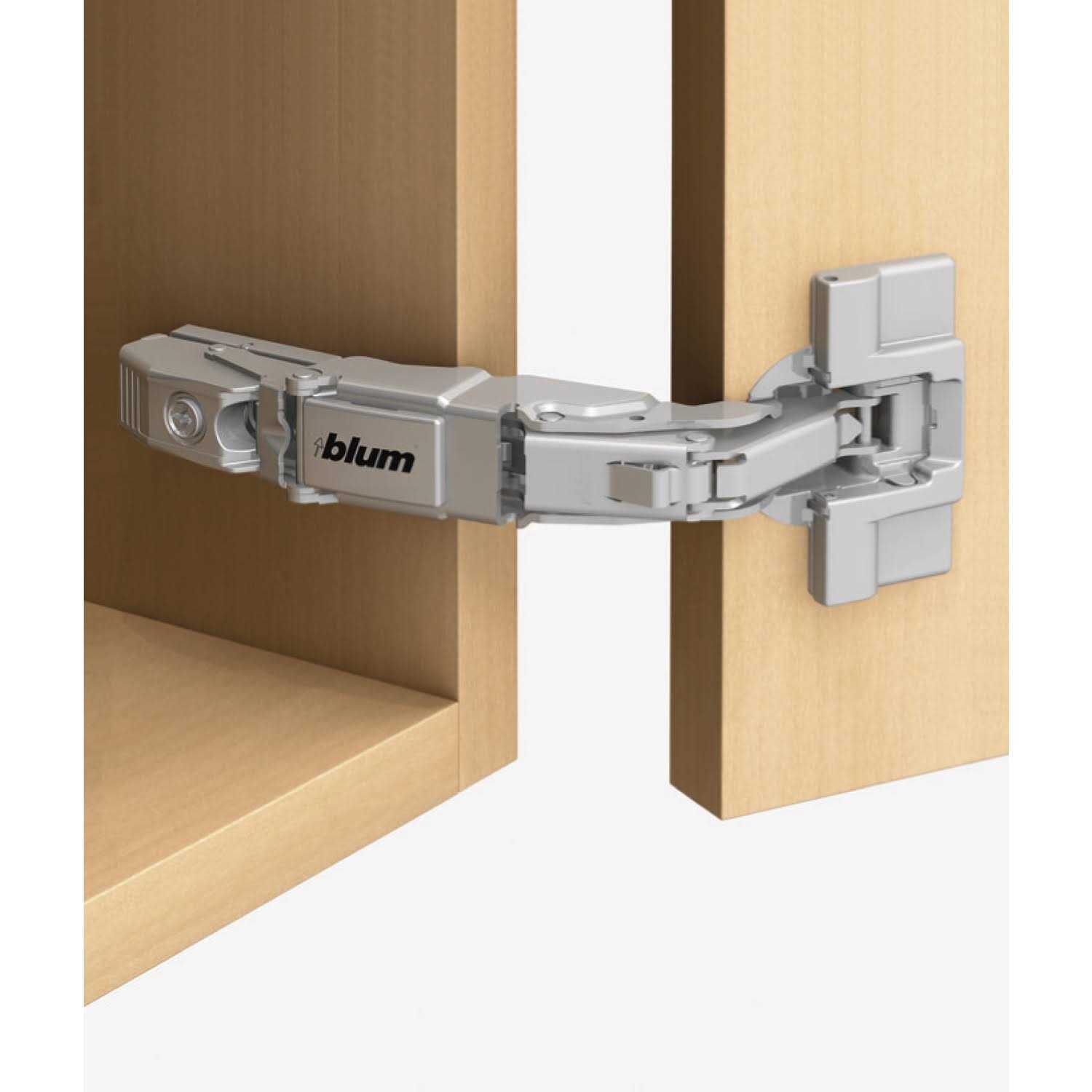 Blum 71T7550 Blumotion Overlay Zero Protrusion Screw-On Cabinet Door Hinge - Cheap Fitting