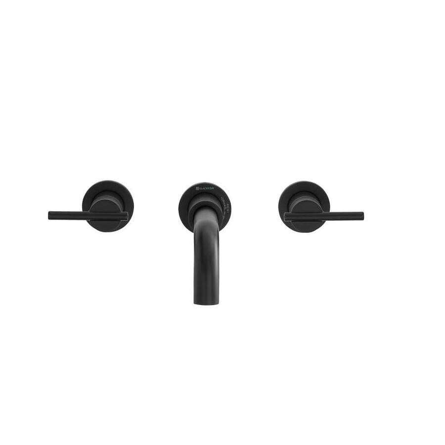 Glacier Bay Modern Double-Handle Wall Mount Bathroom Faucet - Cheap Fitting