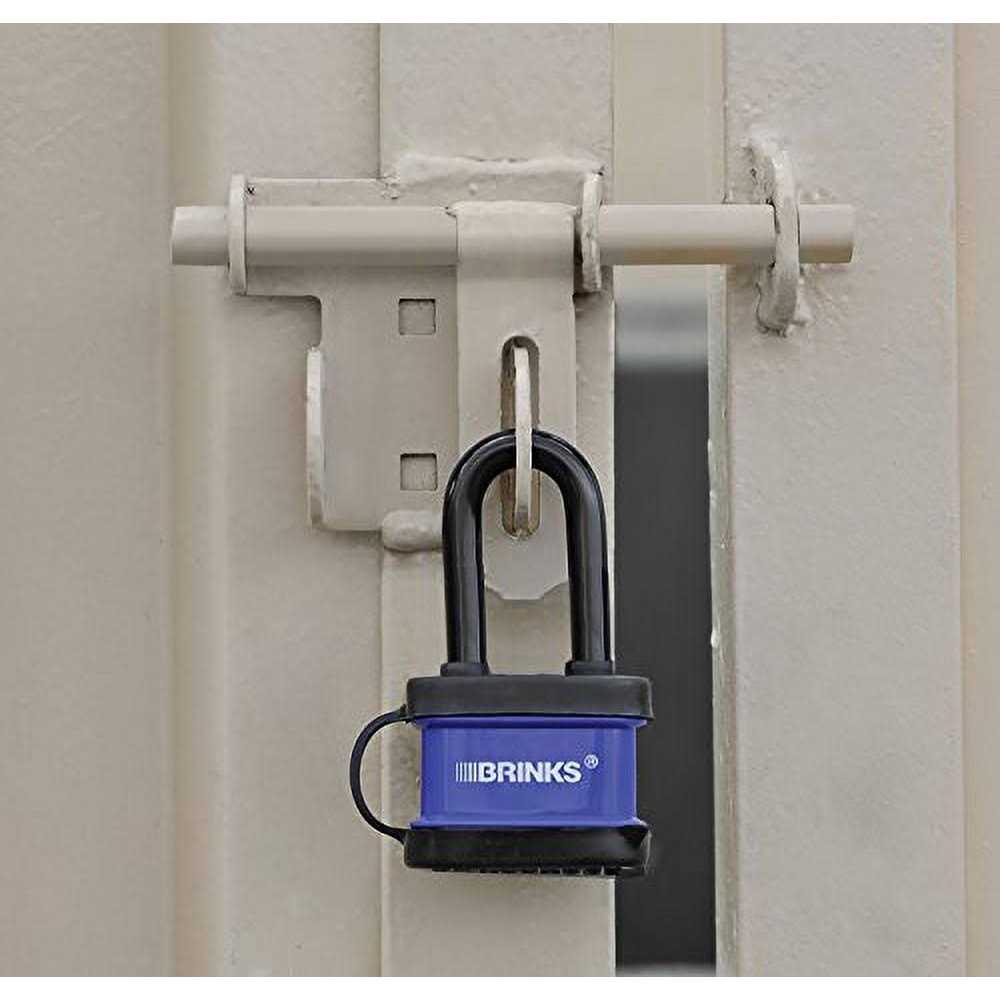 Brinks 2.5 Steel Keyed Padlock - Cheap Fitting