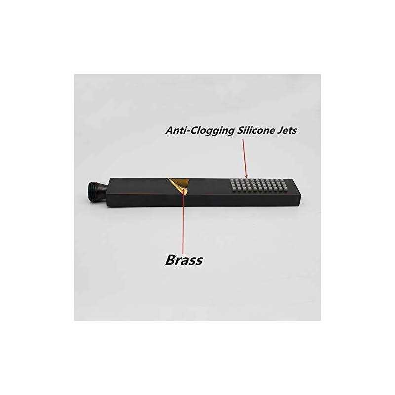 Enga Hand-held Shower Head Set Brass Handheld Shower Wall Mount and Hose - Cheap Fitting