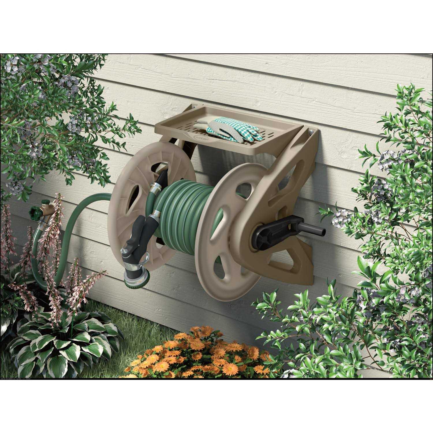 Suncast Hose Handler Wall Mount Hose Reel WMS200 - Cheap Fitting