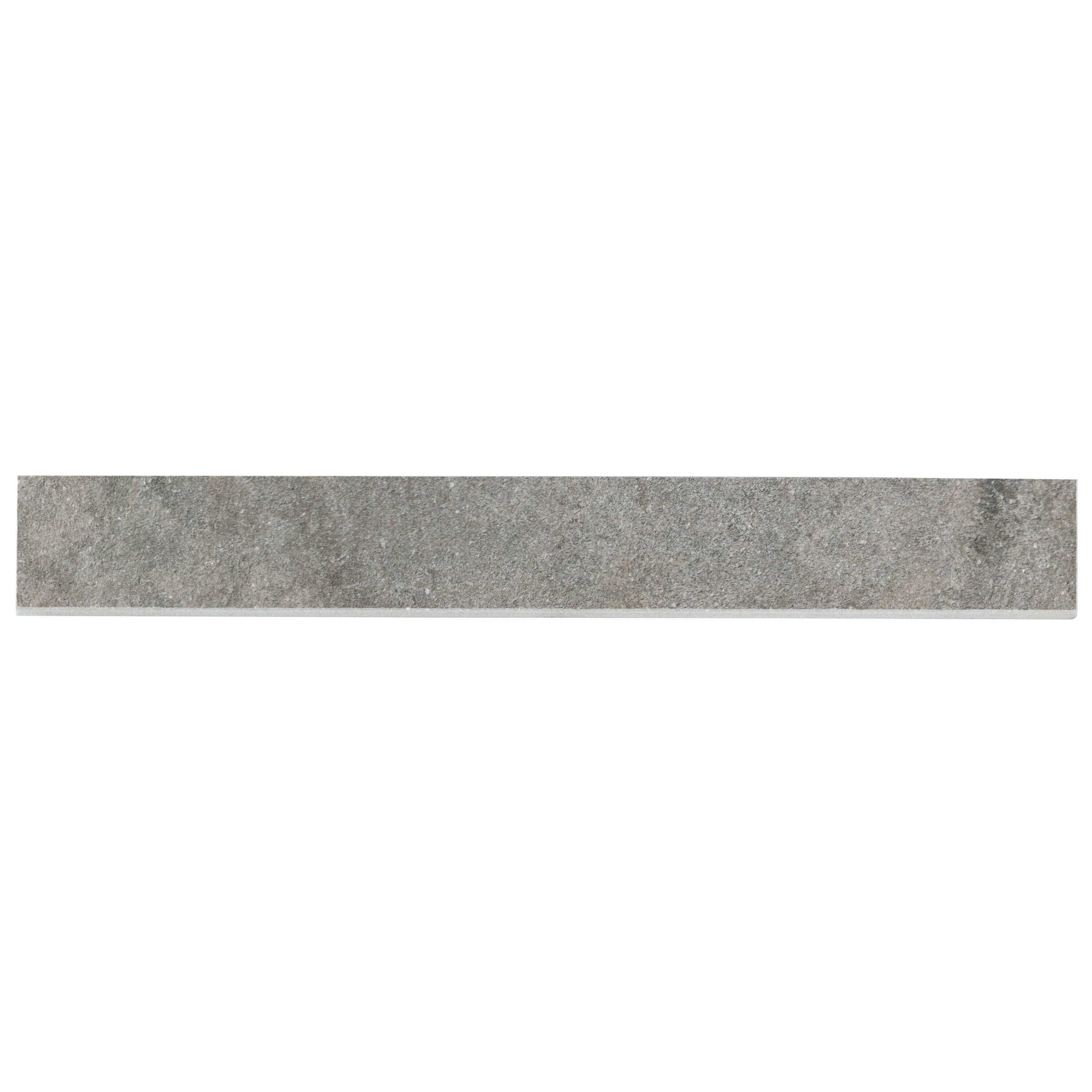 Dominion 3.14 in. x 23.62 in. Matte Limestone Look Porcelain Bullnose Trim Ivy Hill Tile - Cheap Fitting