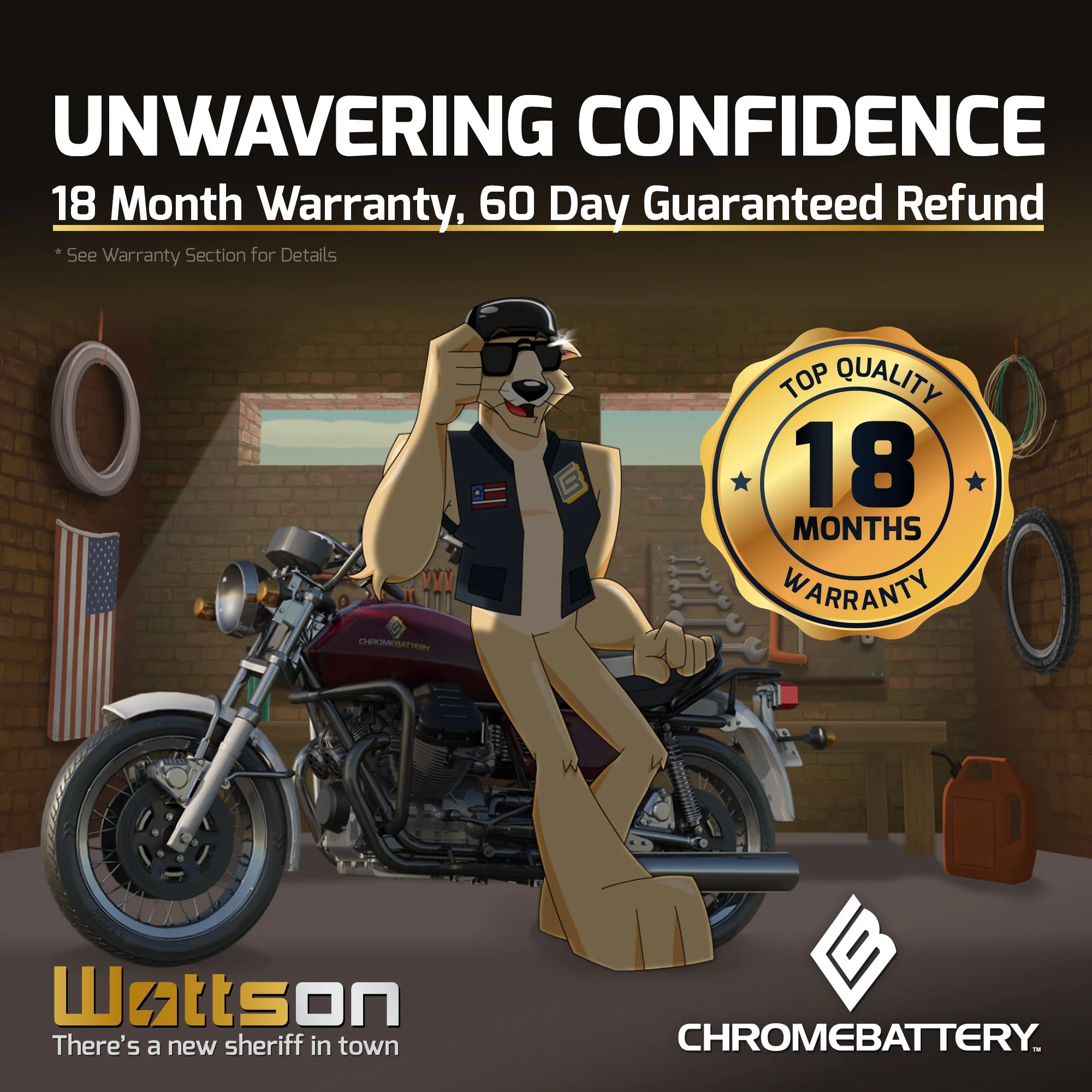 Zipp Battery Ytx20hl-bs (20hl-bs 12 Volts,18 Ah, 310 Cca) Motorcycle Battery for Harley-davidson 1450cc Fxd Series Dyna 2002 - Cheap Fitting