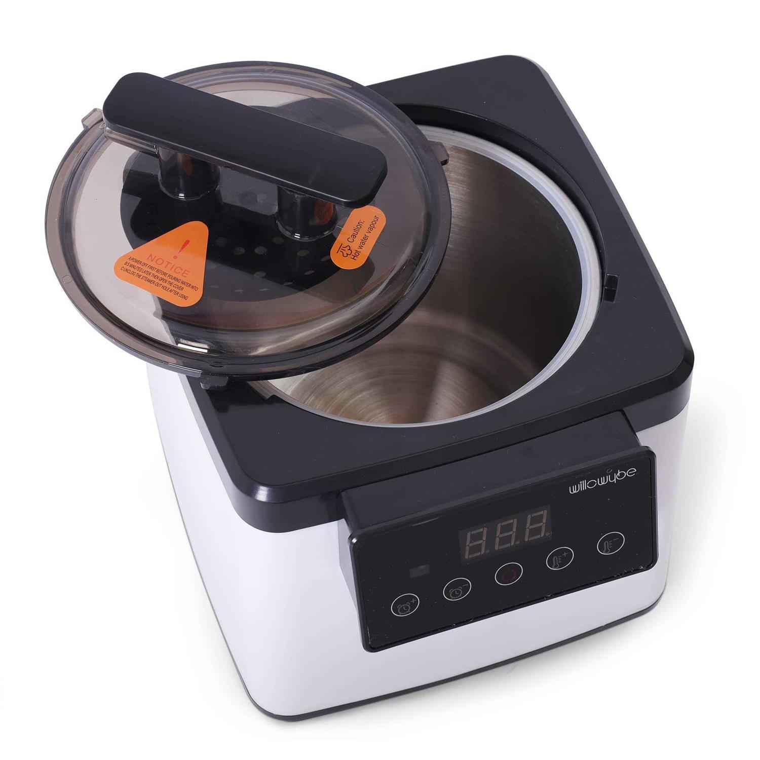 Willowybe Steamer Pot with Bluetooth Control - Cheap Fitting