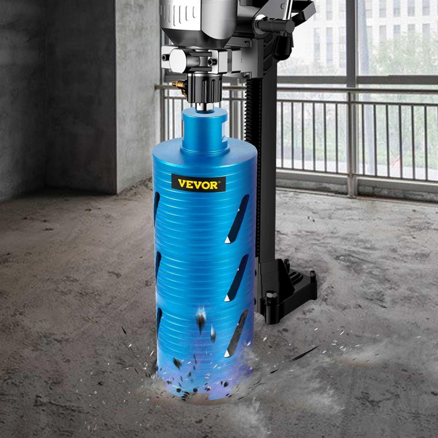 Generic VEVOR Dry Core Drill Bit 4.25/108 mm Diameter 5/8-11 Shank Arbor with a Pilot Bit - Cheap Fitting