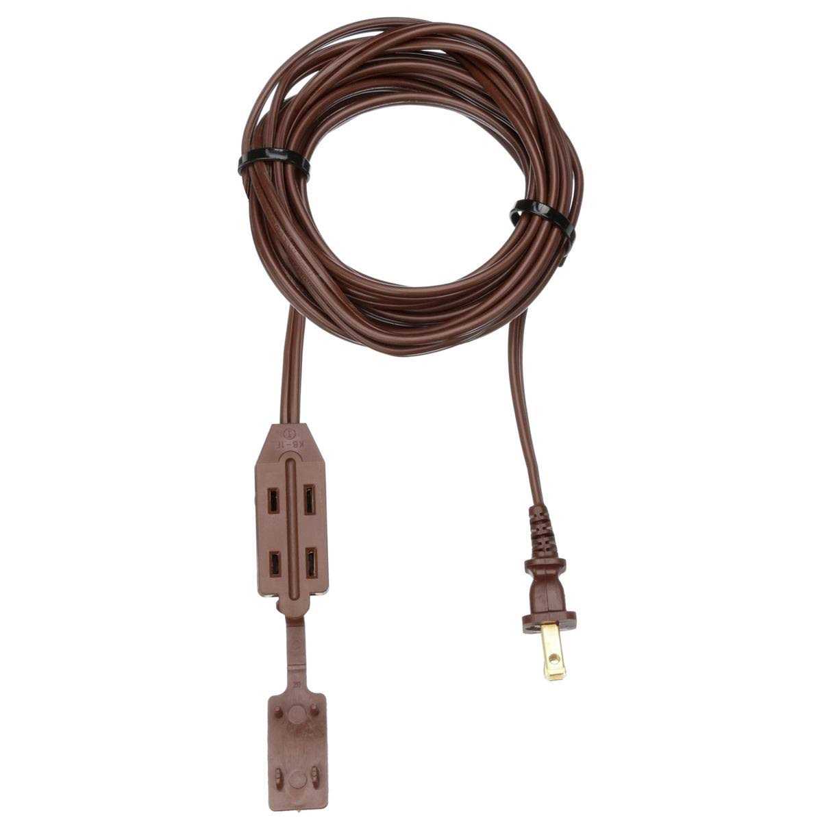 Power First Extension Cord 15 ft Cord Lg 16 AWG Wire 1FD71 - Cheap Fitting