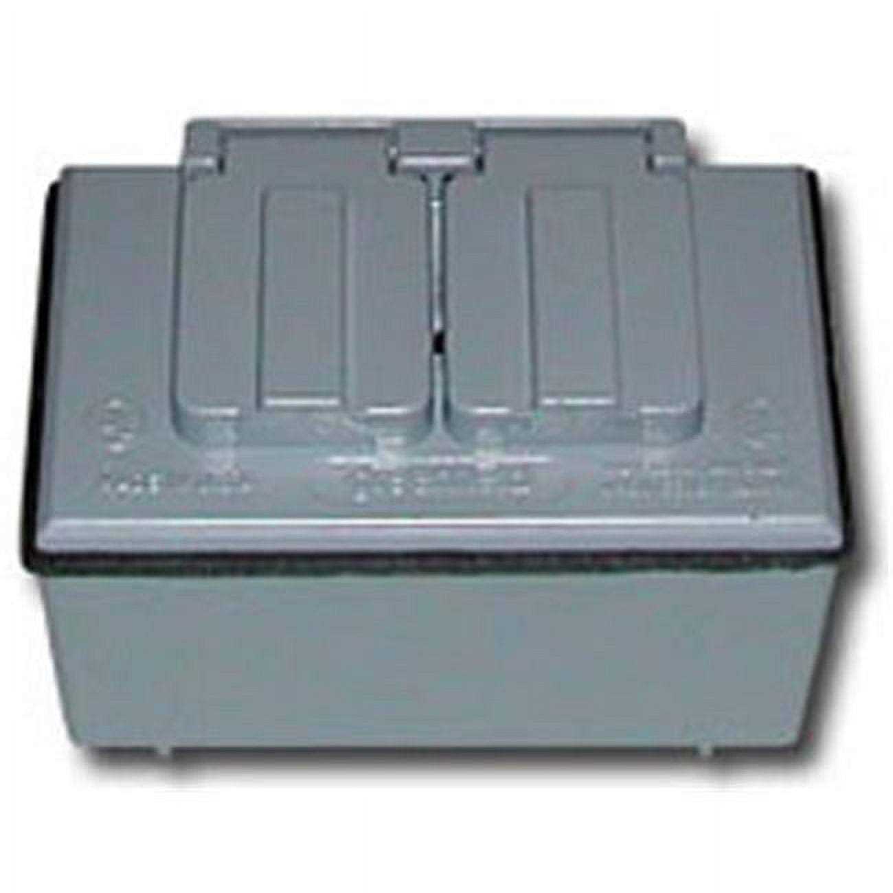 Greenfield KDHBBRU Electrical Outlet Box Cover & Duplex Outlet Kit - Cheap Fitting