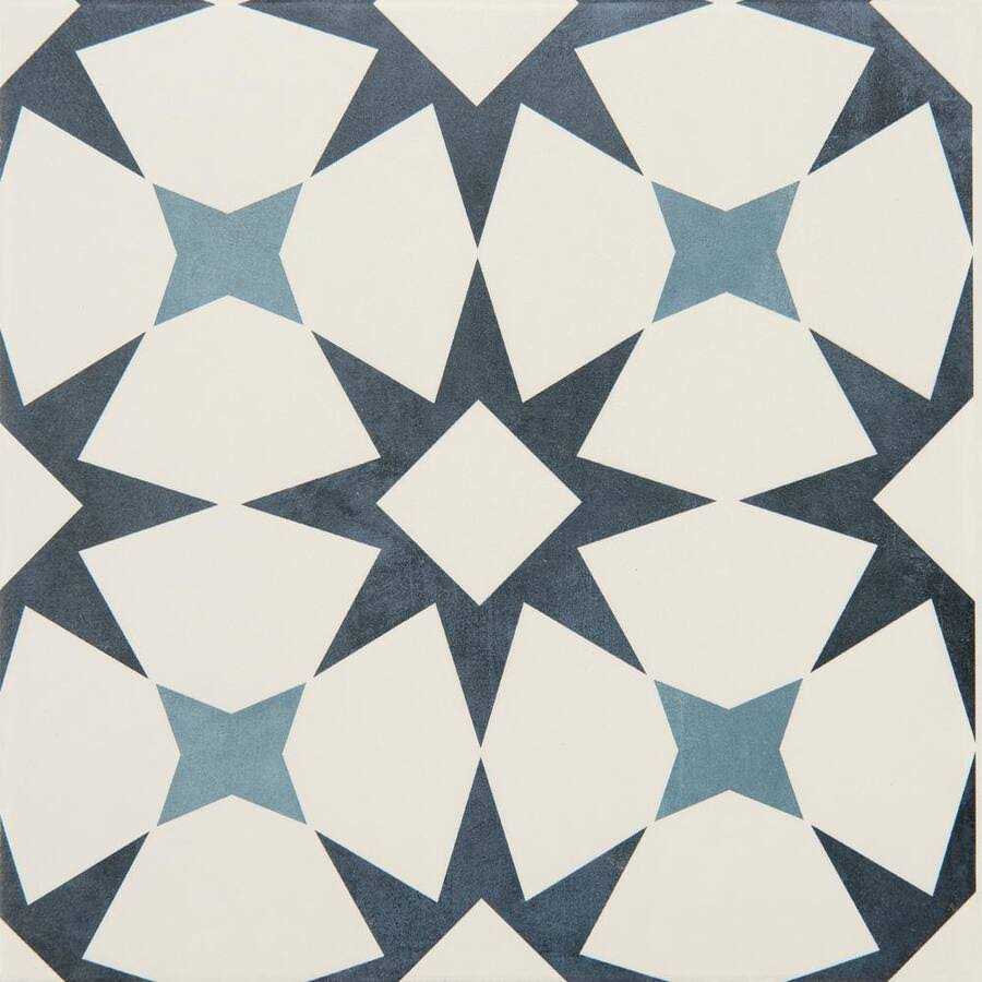Daltile Memoir Petal 12 in. x 12 in. Glazed Ceramic Floor and Wall Tile - Cheap Fitting