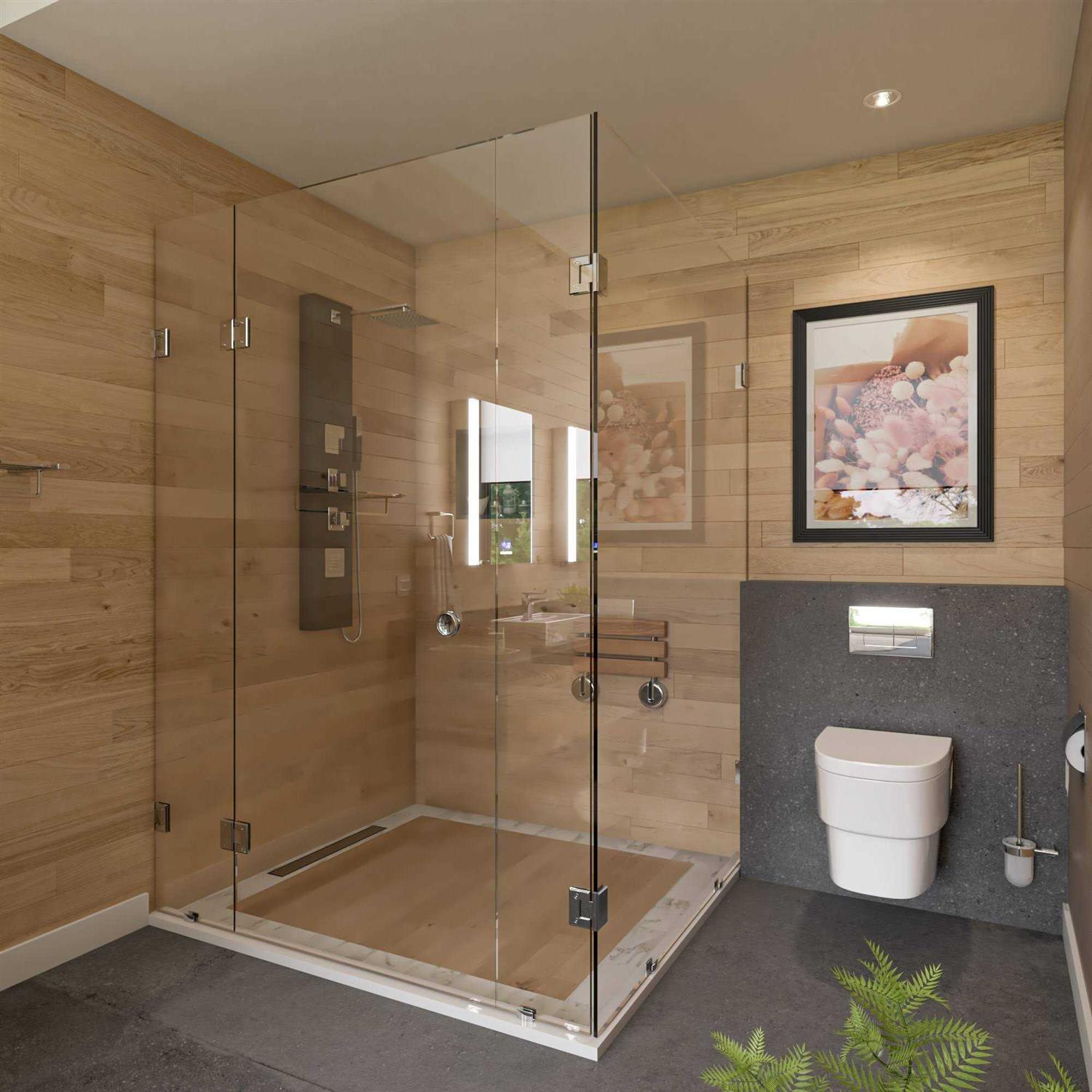 ALFI Brand ABSP65B Black Aluminum Shower Panel with 2 Body Sprays and Rain Shower Head - Cheap Fitting