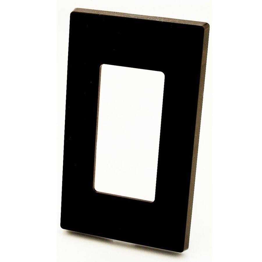 Leviton 80311-SW Decora Plus 3-Gang Screwless Wallplate - Cheap Fitting