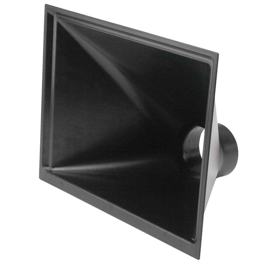 Tabletop 4” Dust Hood Collector – Large 2-1/2 x 16-1/2 Shop Dust Collectors for Woodworking for Miter Saw - Cheap Fitting
