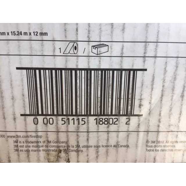 3M Fire Barrier Plenum Wrap 5A+ 1/2 in x 24 50 ft - Cheap Fitting