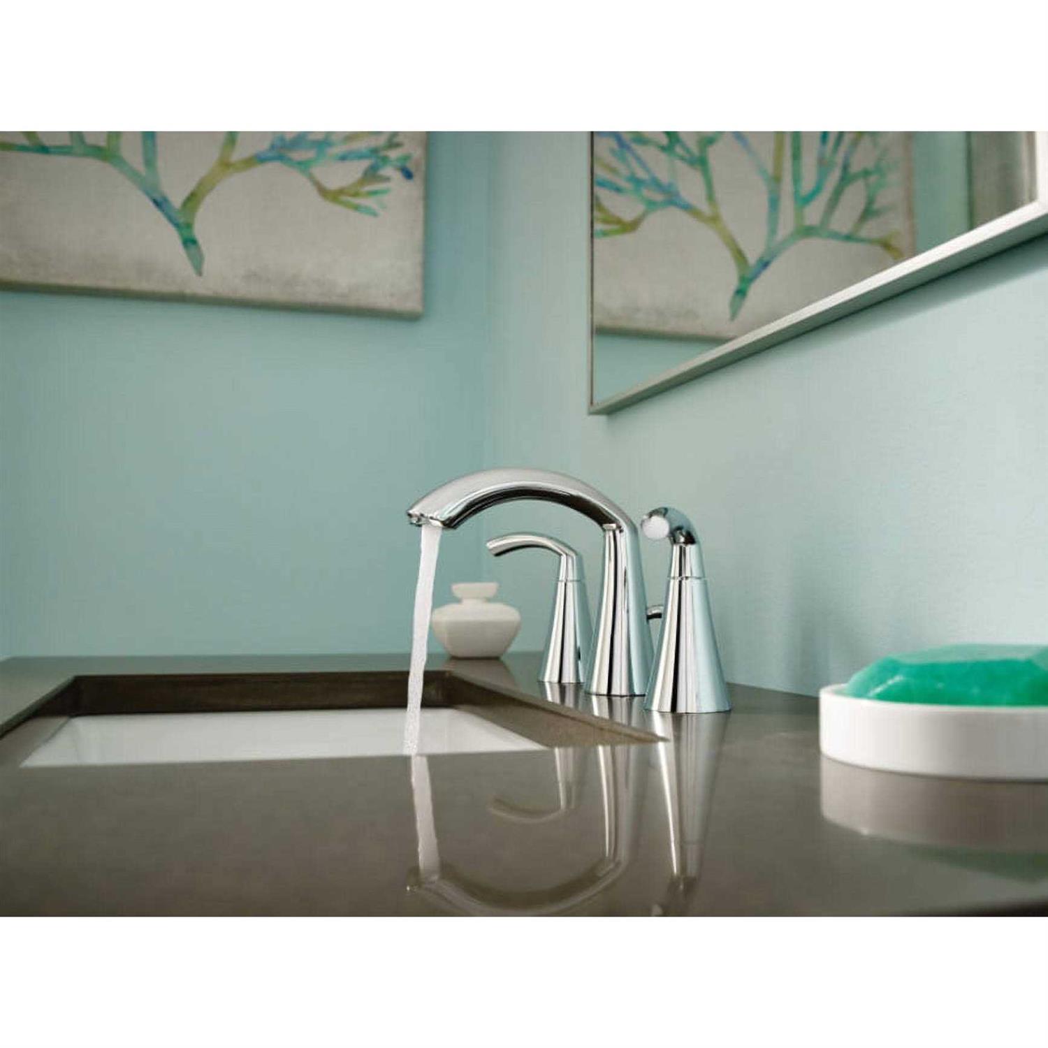 Moen Glyde Chrome Two-Handle Bathroom Faucet T6173 - Cheap Fitting