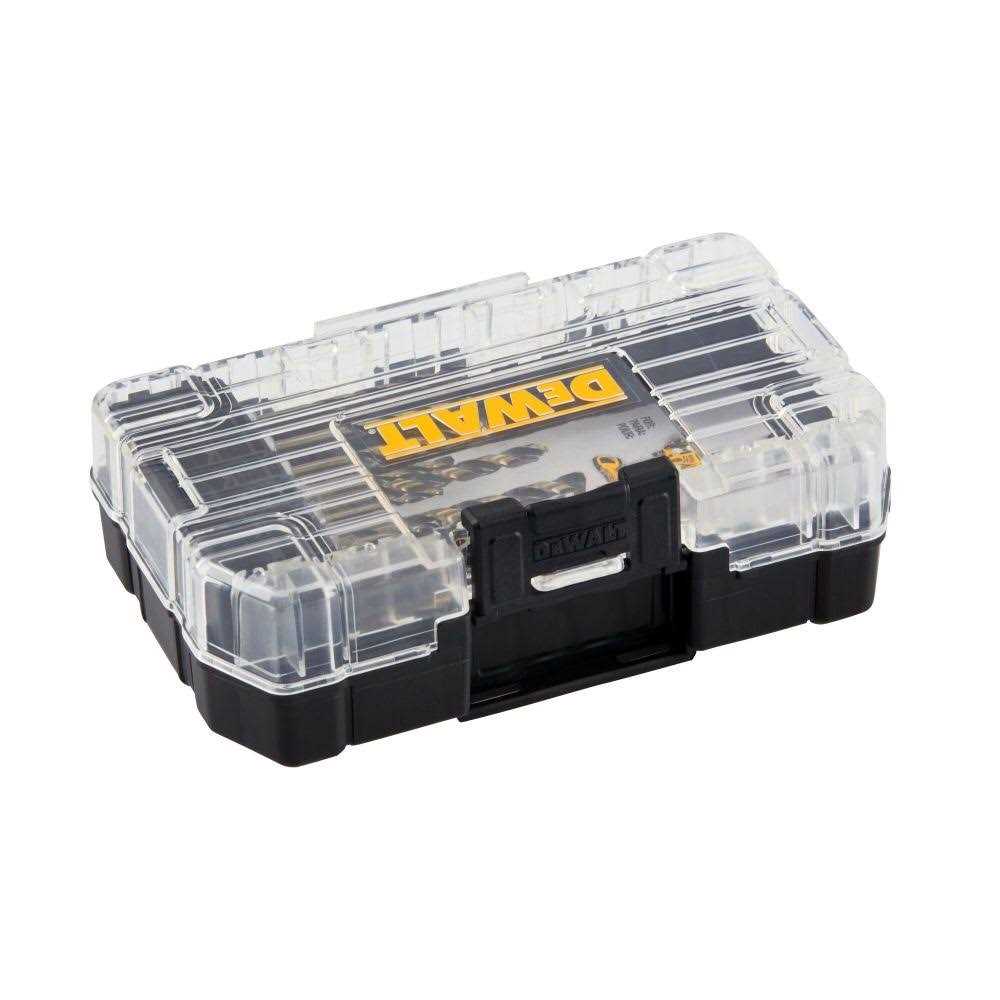 DEWALT Black and Gold Impact Ready Metal Drill Bit Set - Cheap Fitting