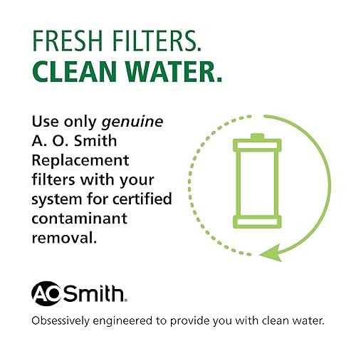 AO Smith Advanced Main Faucet Under Sink Replacement Filter for AO-MF - Cheap Fitting