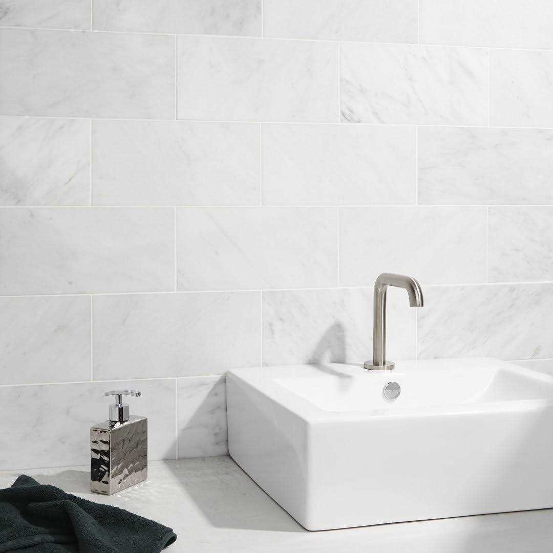 Ivy Hill Tile Oriental 6 in. x 12 in. x 8 mm Marble Floor and Wall Tile - Cheap Fitting