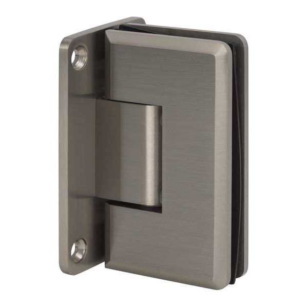 Sure-Loc Hardware SHR-H4BV  2-1/4 x 4 Beveled Shower Glass Hinge - Cheap Fitting